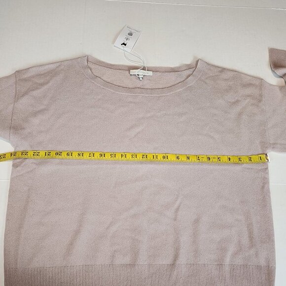 NakedCashmere sz L women  cashmere sweater Sandy / light pink  color - Picture 13 of 16